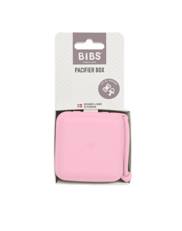 BIBS čiulptukų laikymo (sterilizavimo) dėžutė Baby Pink, rožinė 2