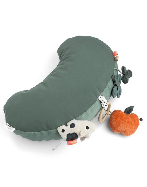 Done by Deer lavinamoji pagalvė Tiny Farm, žalia