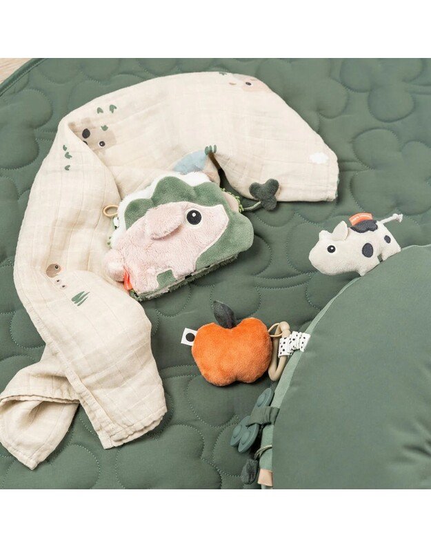 Done by Deer lavinamoji pagalvė Tiny Farm, žalia 3