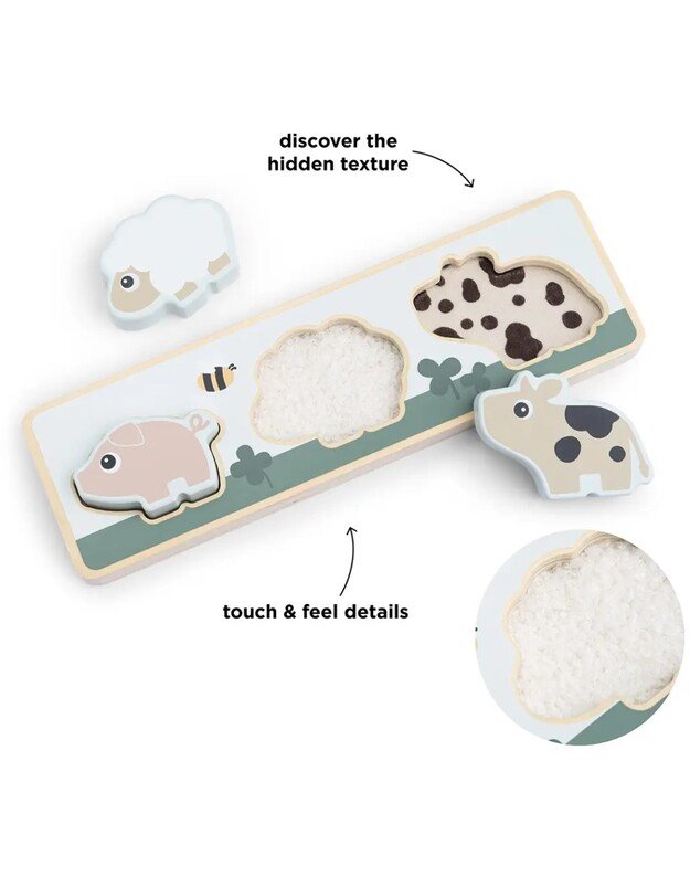 Done by Deer sensorinė dėlionė Tiny Farm 2