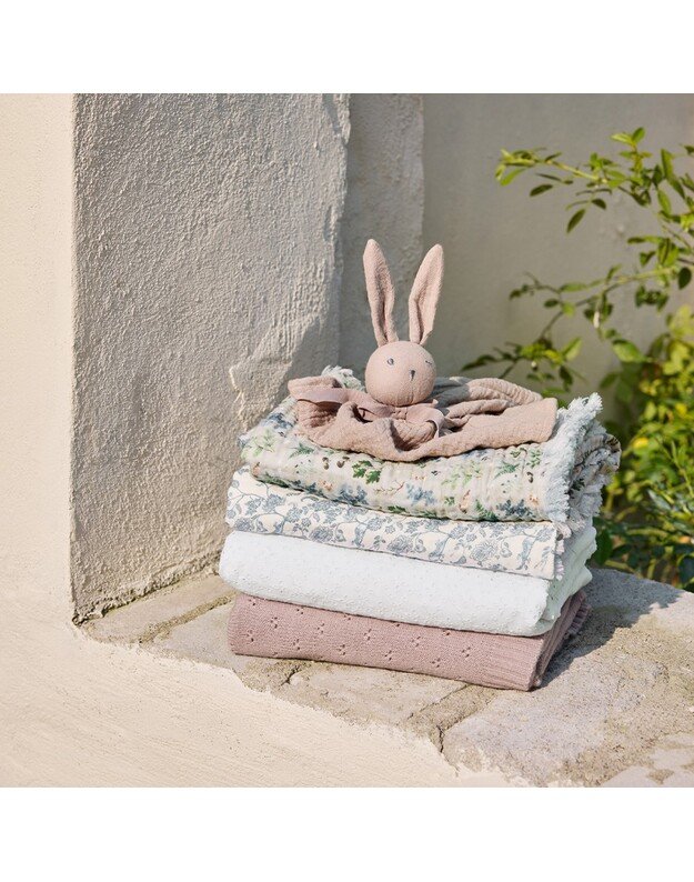 Elodie Details minkštas medvilninis užklotas Garden Leo Toile 2