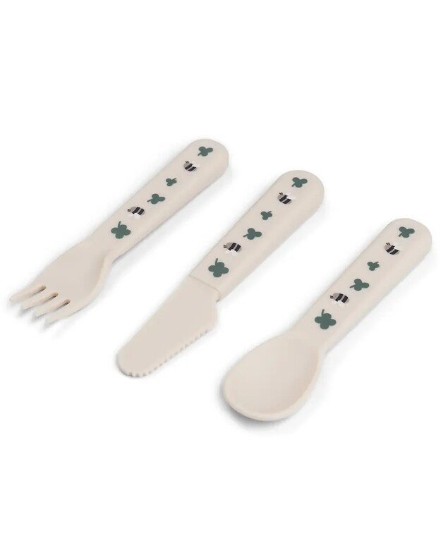Done by Deer cutlery set Foodie Tiny Farm Sand 4