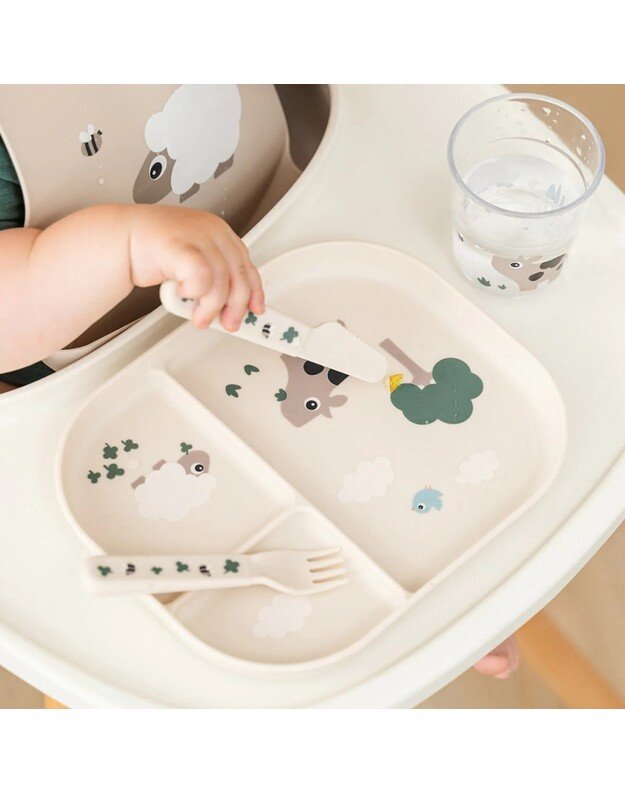 Done by Deer cutlery set Foodie Tiny Farm Sand 3