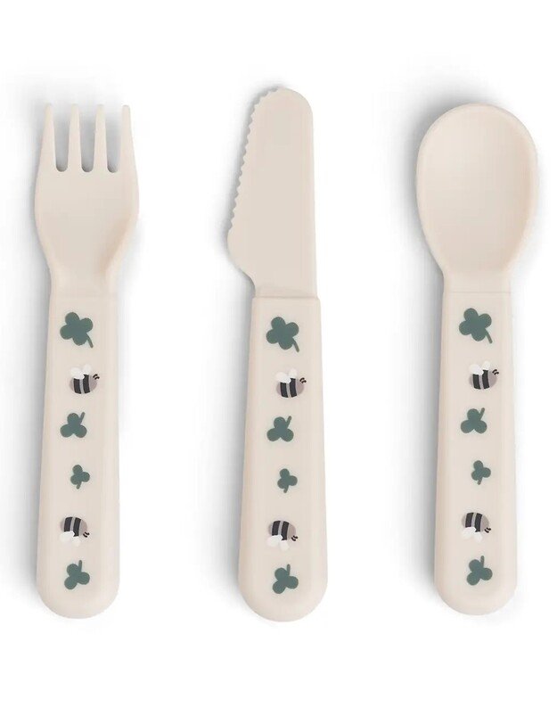 Done by Deer cutlery set Foodie Tiny Farm Sand