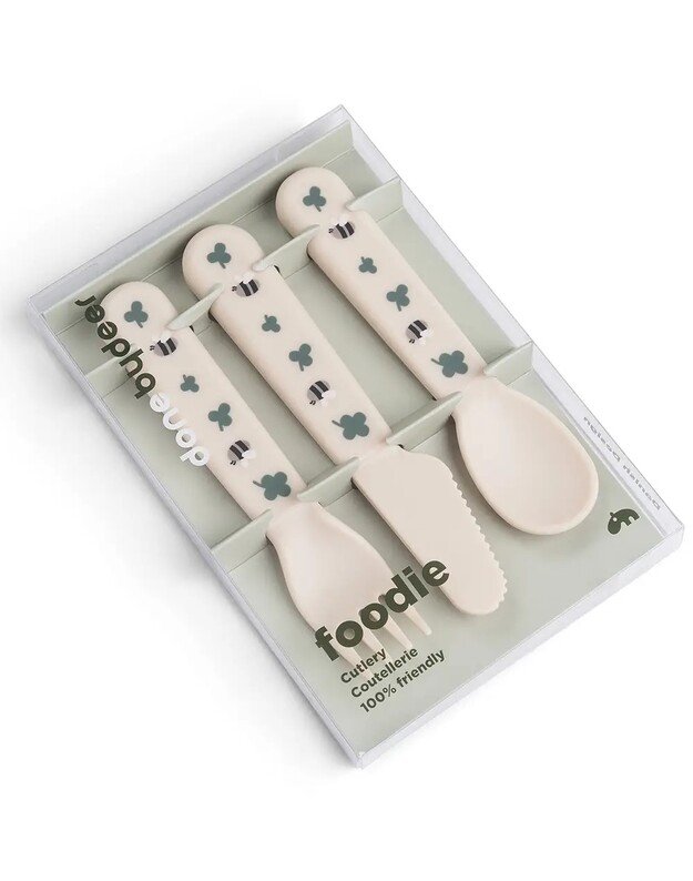 Done by Deer cutlery set Foodie Tiny Farm Sand 2