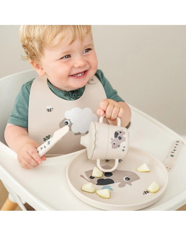 Done by Deer cutlery set Foodie Tiny Farm Sand 5