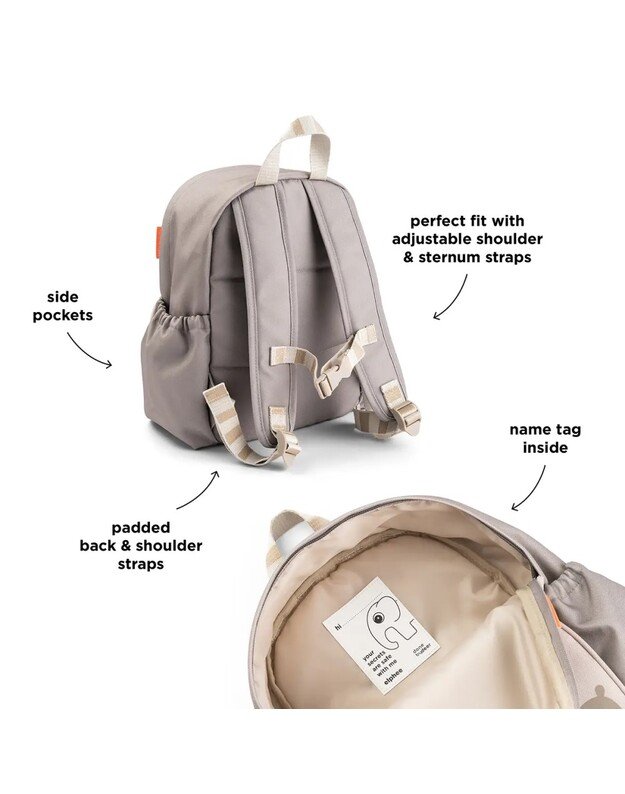 Done by Deer 7,5 l vaikiška kuprinė Celebration, smėlio spalvos 2