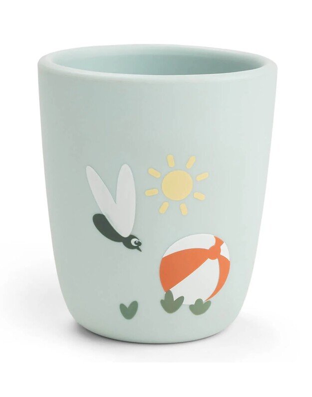 Done by Deer silikoninis puodelis Playground, melsvas