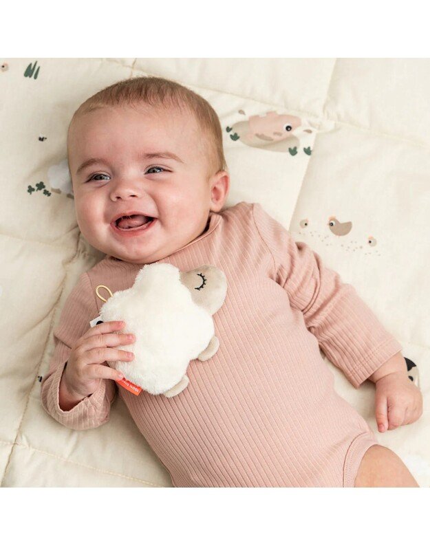 Done by Deer sensorinis barškutis Sheepy, smėlio spalvos