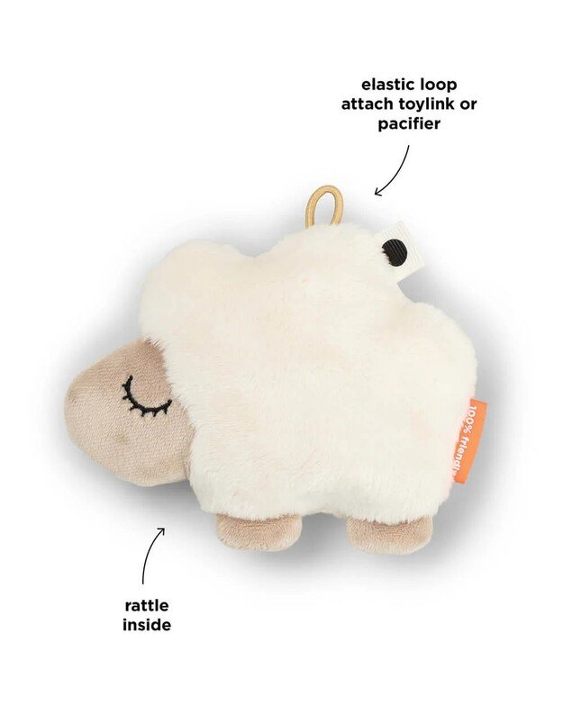 Done by Deer sensorinis barškutis Sheepy, smėlio spalvos