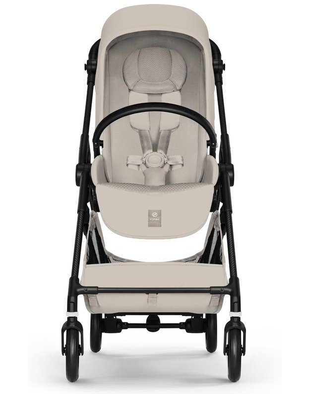Cybex Melio Carbon vežimėlis Dune Grey, pilkas
