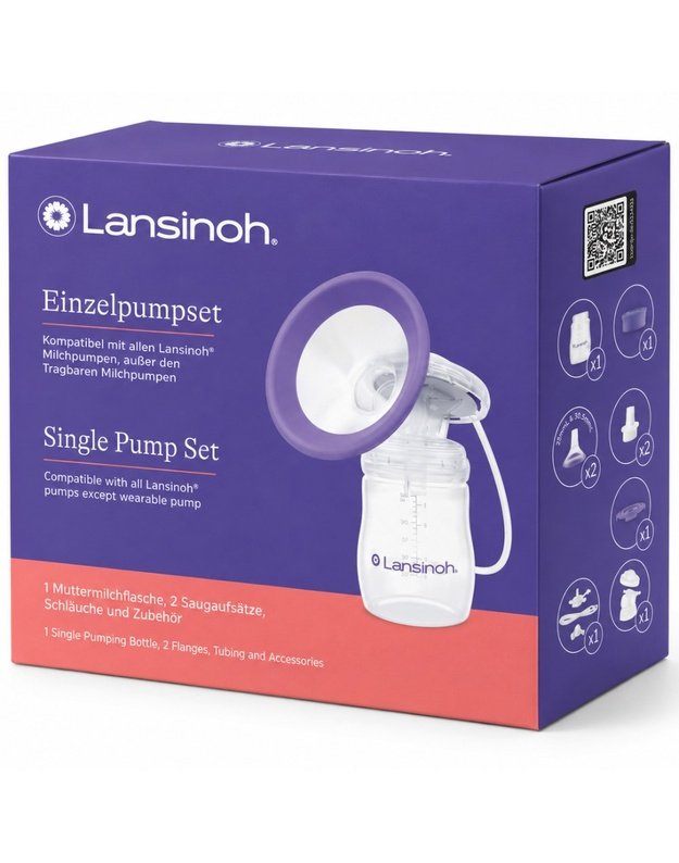 Lansinoh viengubas pientraukio rinkinys