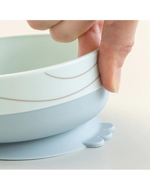 Done by Deer stick&stay dinner set Foodie Wally, blue
