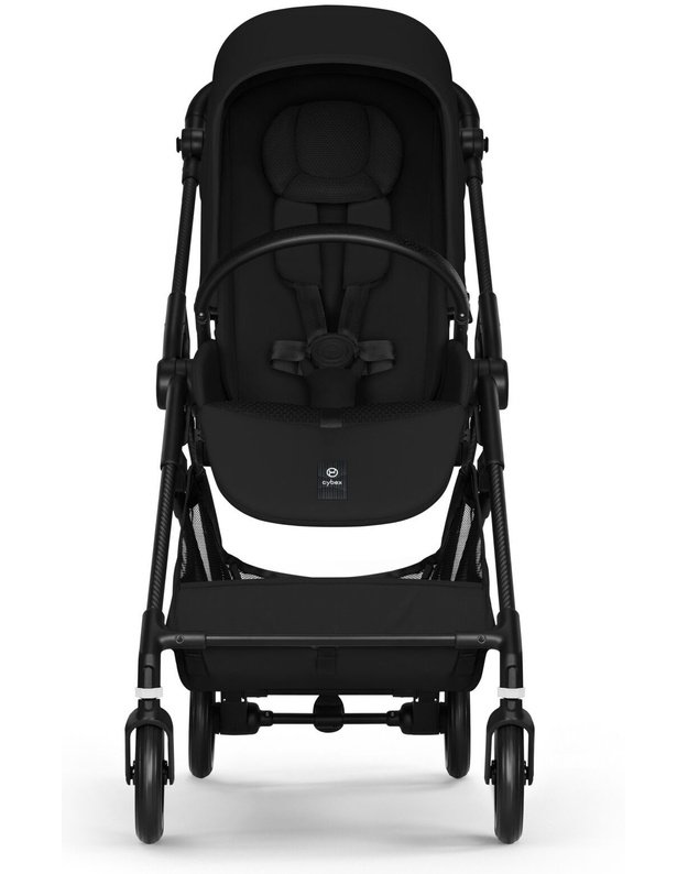 Cybex Melio Carbon vežimėlis Magic Black, juodas
