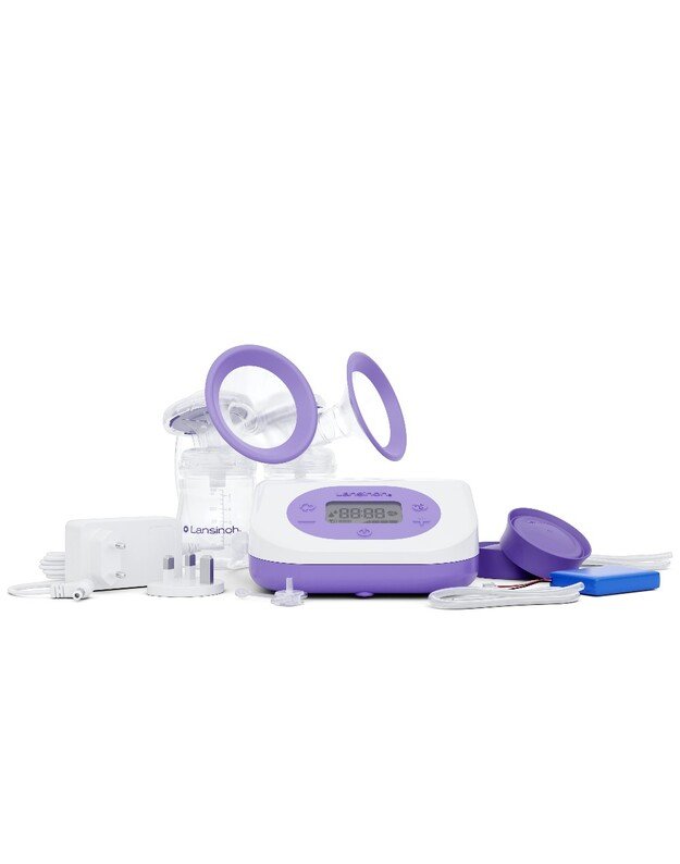 Lansinoh rechargeable double electric breast pump