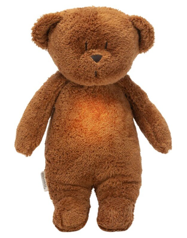 Moonie sound-emitting humming Bear Caramel