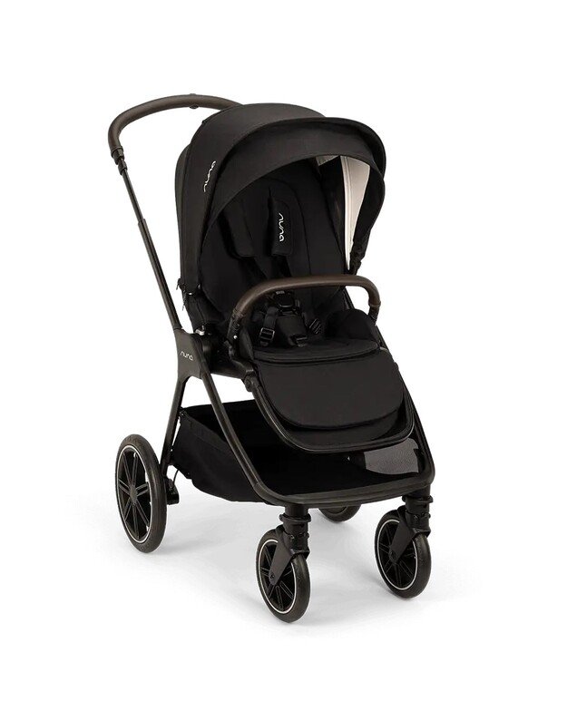 Nuna universalus 2in1 vežimėlio komplektas TRIV LX all-season Caviar 1