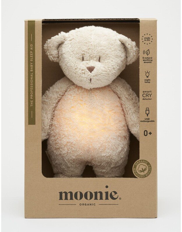 Moonie 2.0 garsus skleidžiantis migdukas Bear Sand 2