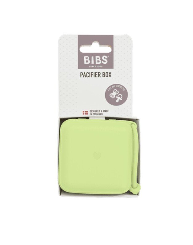 BIBS čiulptukų laikymo (sterilizavimo) dėžutė Matcha, žalia 2