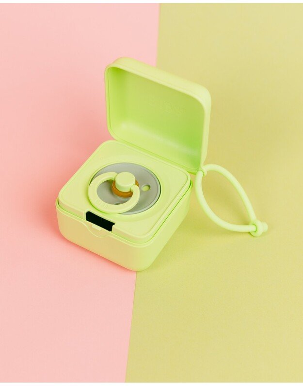 BIBS čiulptukų laikymo (sterilizavimo) dėžutė Matcha, žalia 1