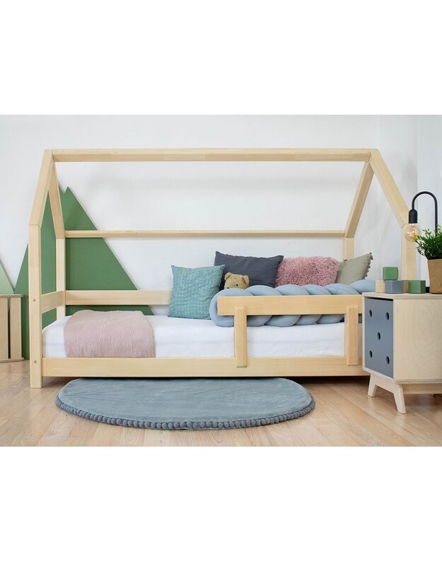 Benlemi children's house bed TERY with one barrier 90x180cm, various colors 6
