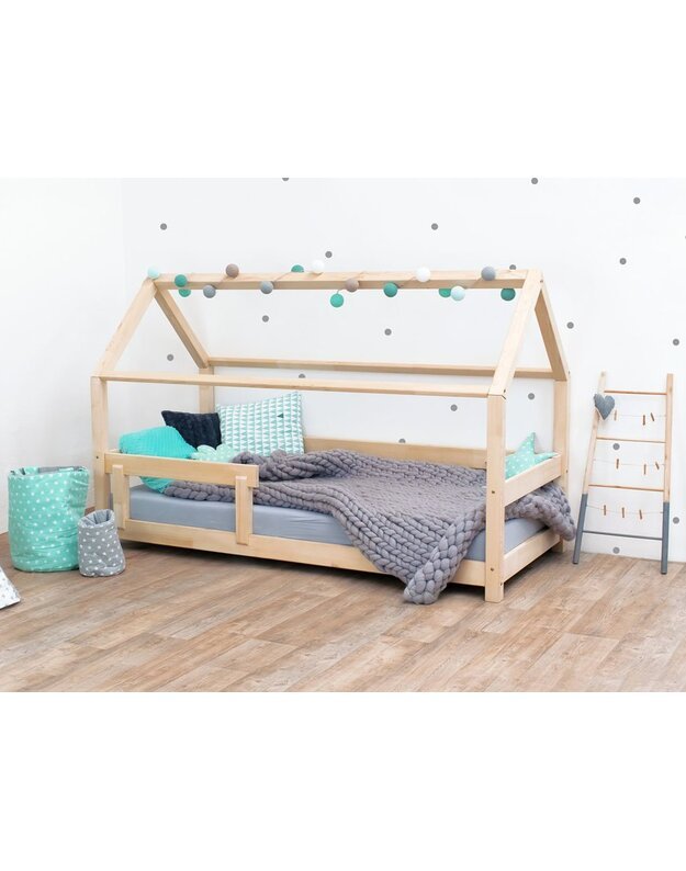 Benlemi children's house bed TERY with one barrier 90x180cm, various colors 3