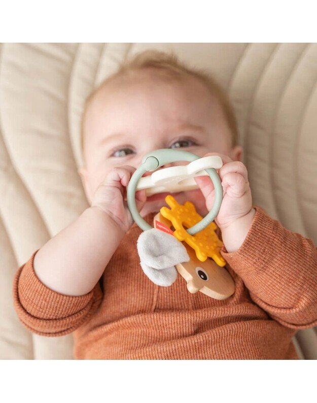 Done by Deer sensorinis kramtomas žiedas Happy Clouds 2