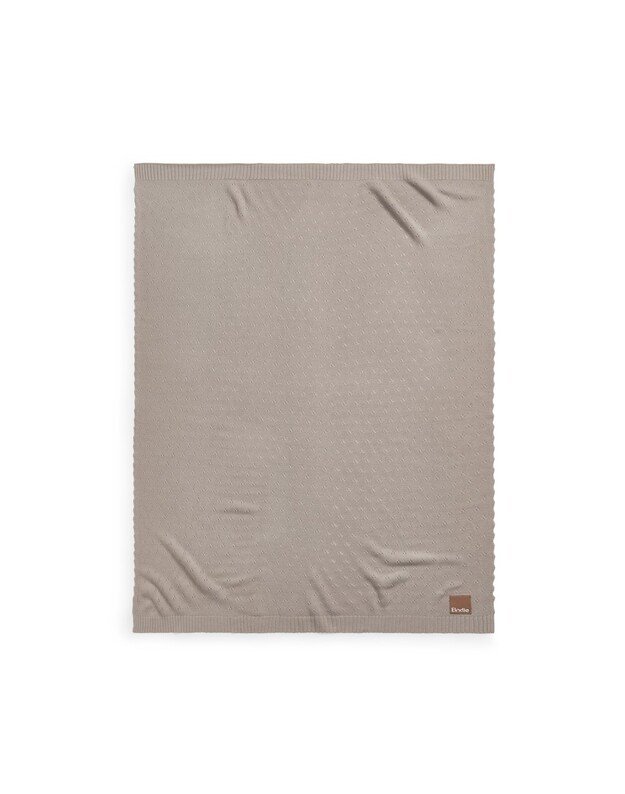 Elodie Details megztas pledas kūdikiui Pointelle Tender Taupe, rusvas 2