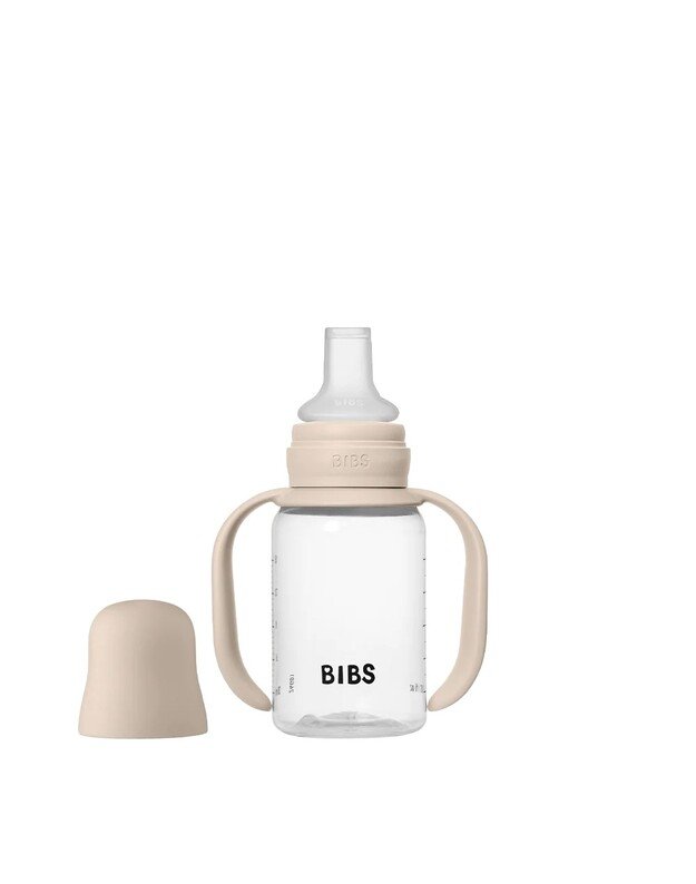 BIBS buteliukas - gertuvė su snapeliu Blush, rausvas