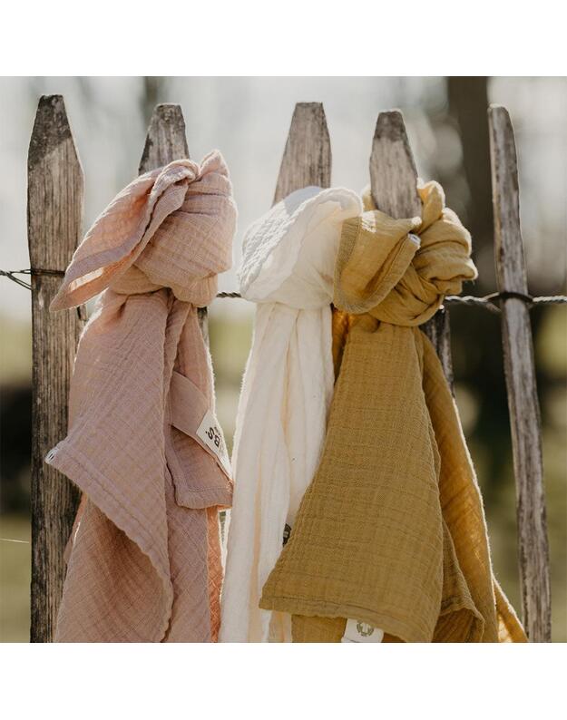 BIBS didelis marlinis muslino vystyklas Baby Blue, mėlynas 1