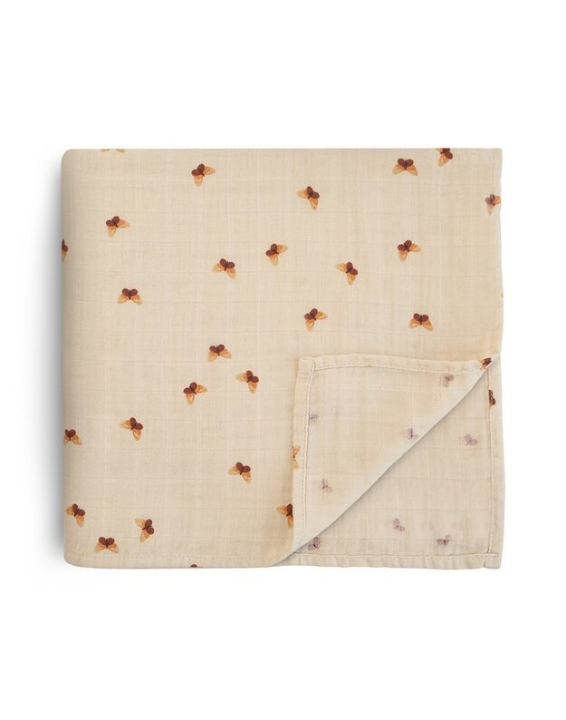 Mushie swaddle Butterflies