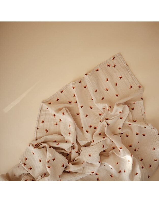 Mushie swaddle Butterflies 2