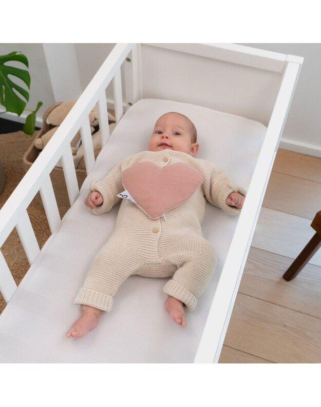 Doomoo GOTS sertifikuota šildanti pagalvėlė Snoogy Love Pink 1