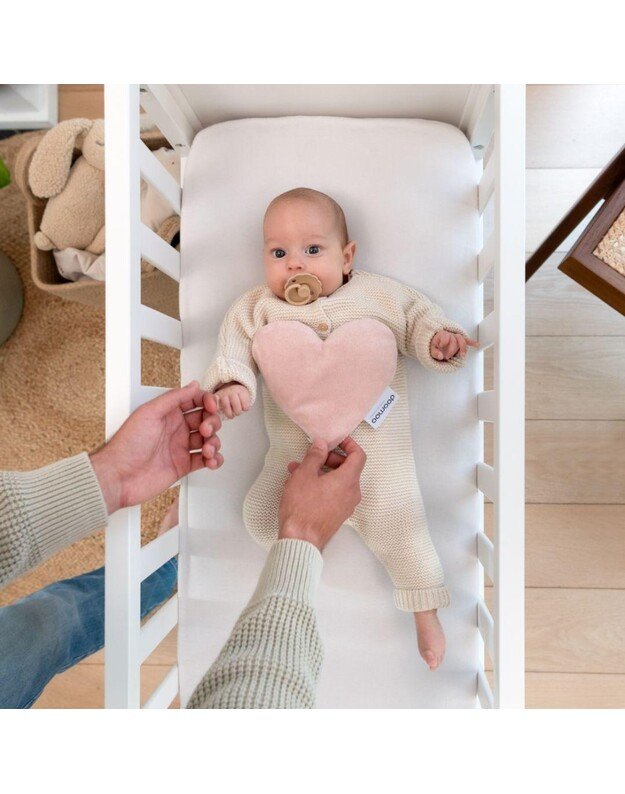 Doomoo GOTS sertifikuota šildanti pagalvėlė Snoogy Love Pink 4