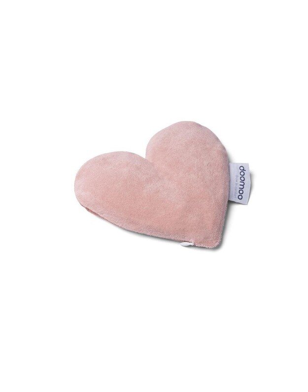 Doomoo GOTS sertifikuota šildanti pagalvėlė Snoogy Love Pink