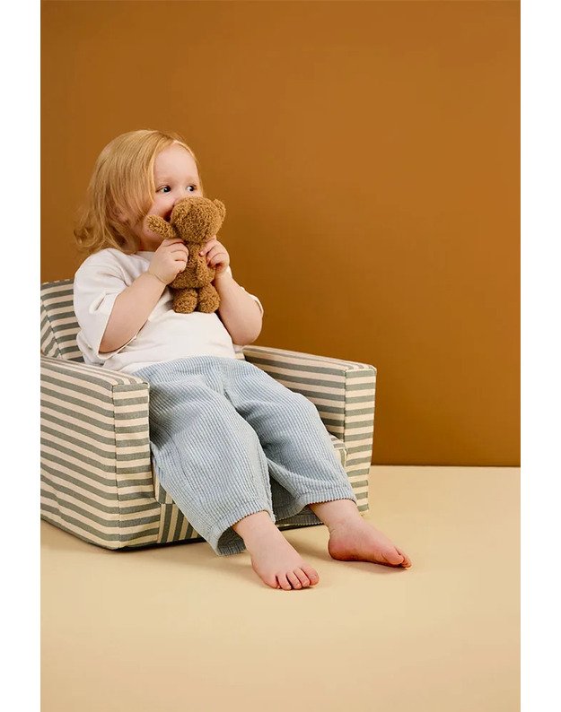 Kid's Concept sulankstomas vaikiškas fotelis Stripe 2
