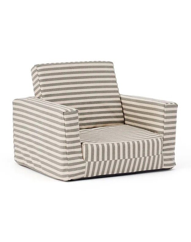 Kid's Concept sulankstomas vaikiškas fotelis Stripe