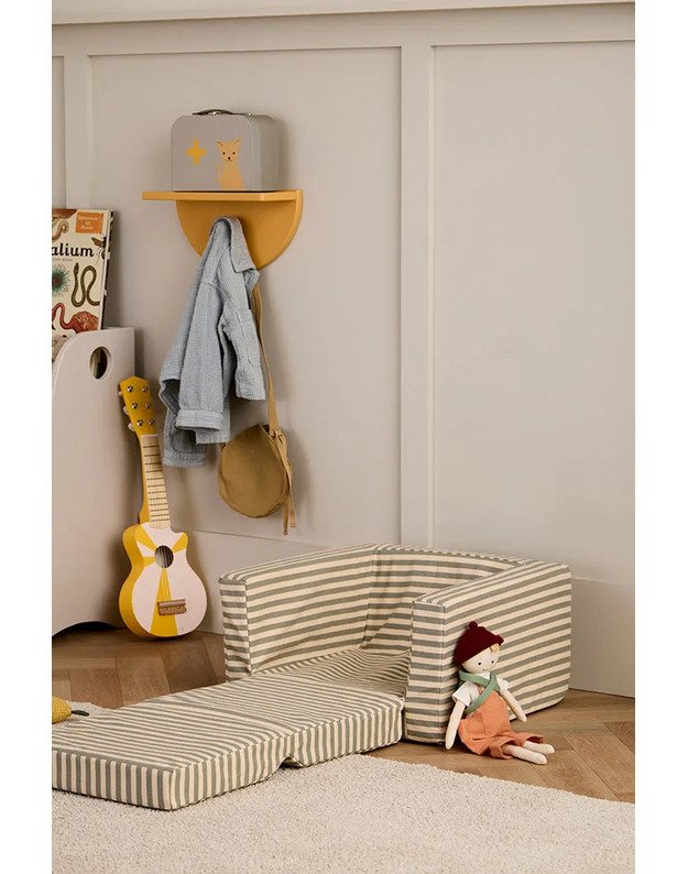 Kid's Concept sulankstomas vaikiškas fotelis Stripe 3