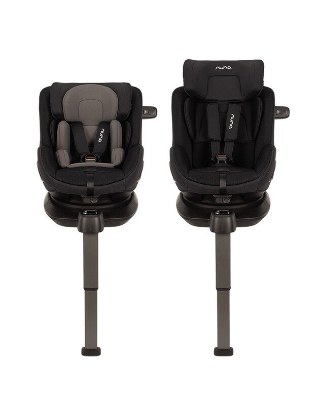 Nuna autokėdutė Pruu Aire 40-105cm Caviar, juoda 1