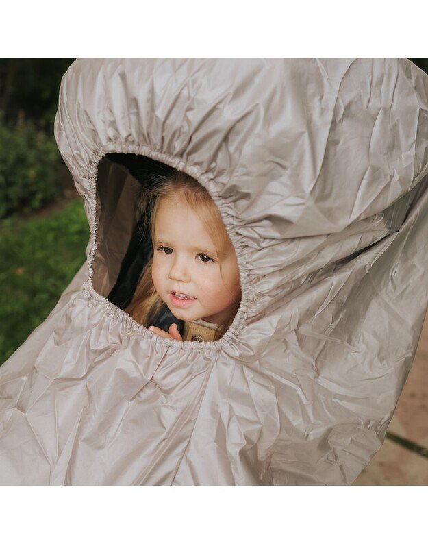 Elodie Details vežimėlio apsauga nuo lietaus Tender Taupe