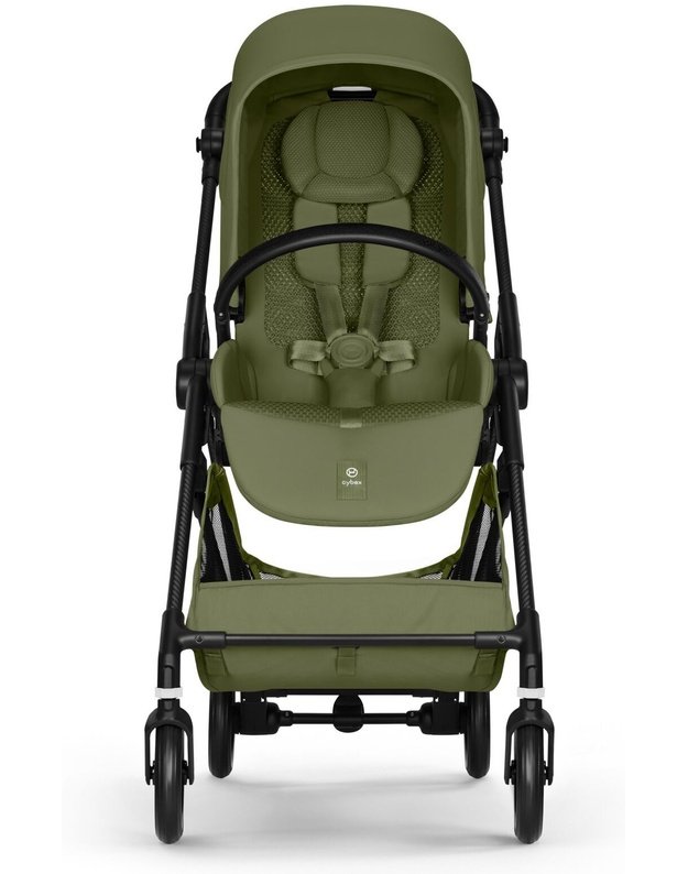 Cybex Melio Carbon vežimėlis Moss Green, žalias
