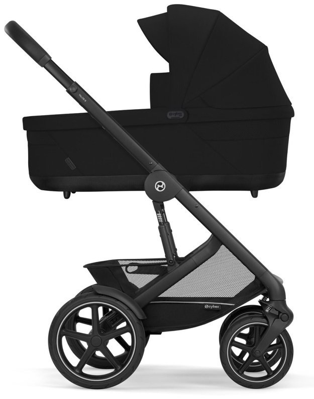 Cybex Talos S Lux V2 vežimėlis BLK Moon Black, juodas