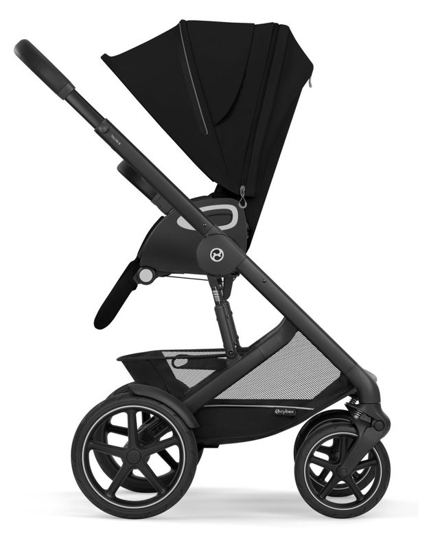 Cybex Talos S Lux V2 vežimėlis BLK Moon Black, juodas