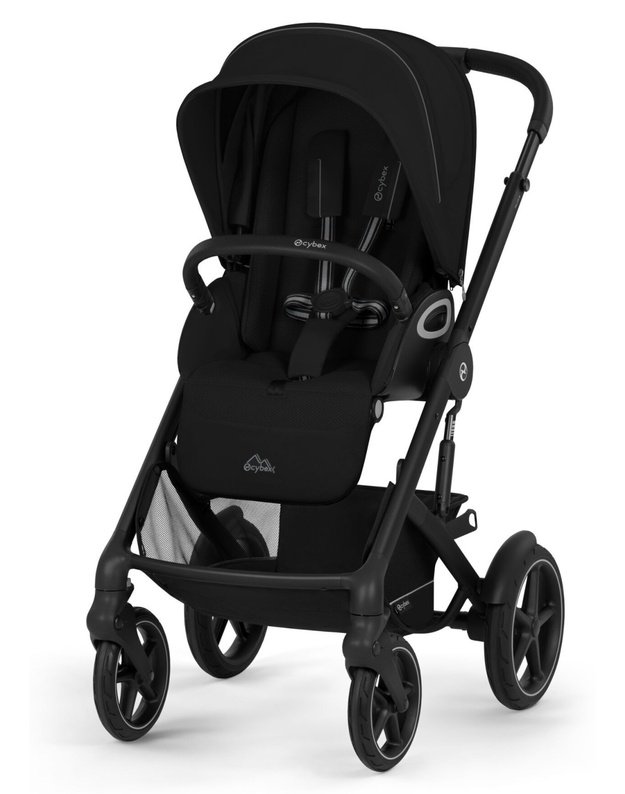 Cybex Talos S Lux V2 vežimėlis BLK Moon Black, juodas