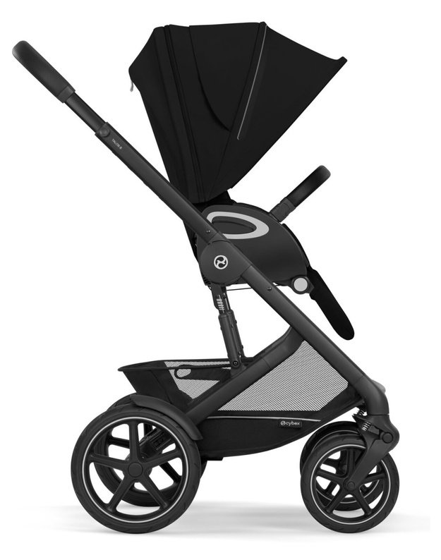 Cybex Talos S Lux V2 vežimėlis BLK Moon Black, juodas