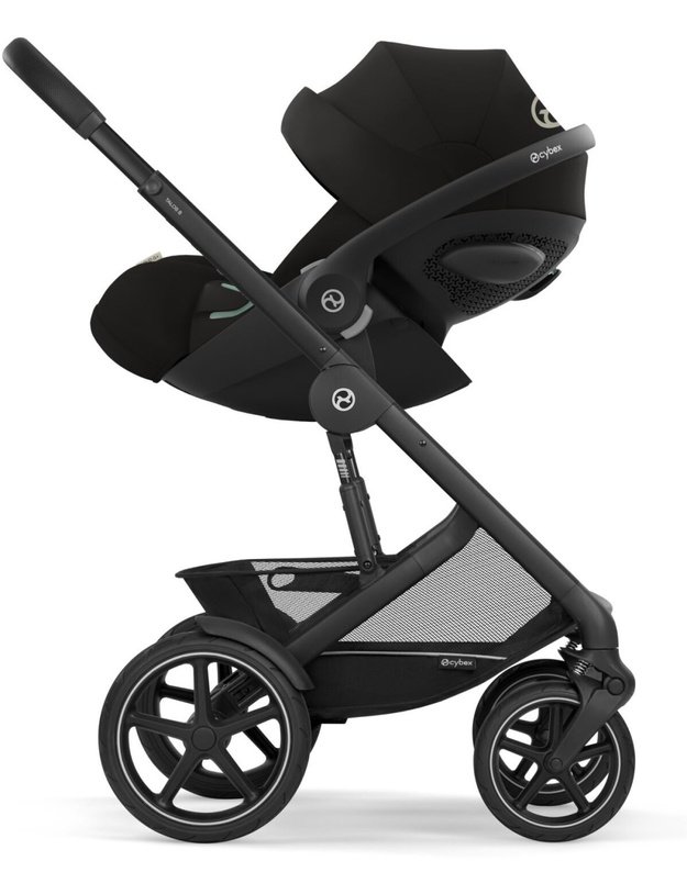 Cybex Talos S Lux V2 vežimėlis BLK Moon Black, juodas