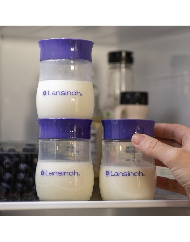 Lansinoh buteliukai pieno laikymui, 4vnt