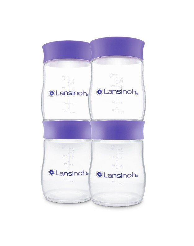 Lansinoh buteliukai pieno laikymui, 4vnt