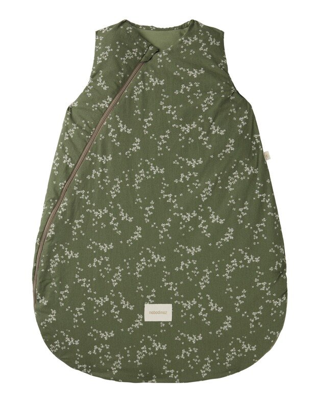 Nobodinoz vidutiniškai šiltas TOG 2 miegmaišis GREEN JASMINE, 6-18 mėn