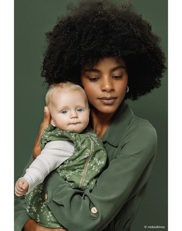 Nobodinoz vidutiniškai šiltas TOG 2 miegmaišis GREEN JASMINE, 6-18 mėn 3